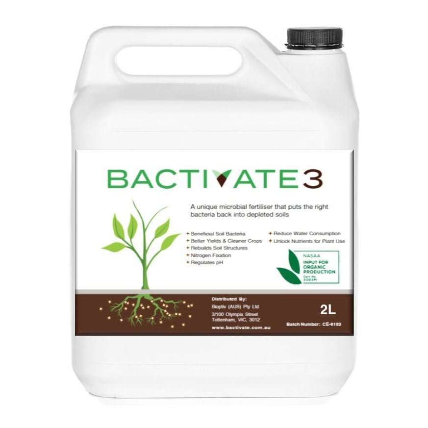 Bactivate 3 Turf or Pasture Program - 2Ha - Soil Regeneration Australia